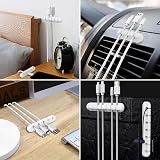 SOULWIT Cable Holder Clips 3-Pack Cable Management Adhesive Organizer view 5