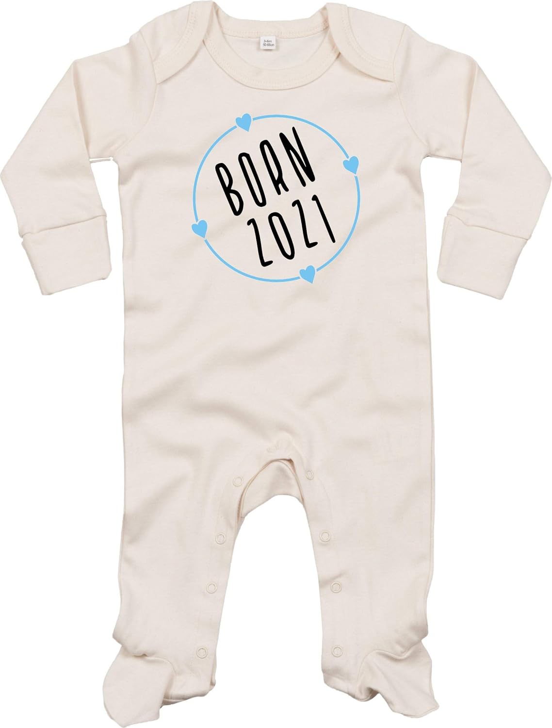 born in 2021 sleepsuit