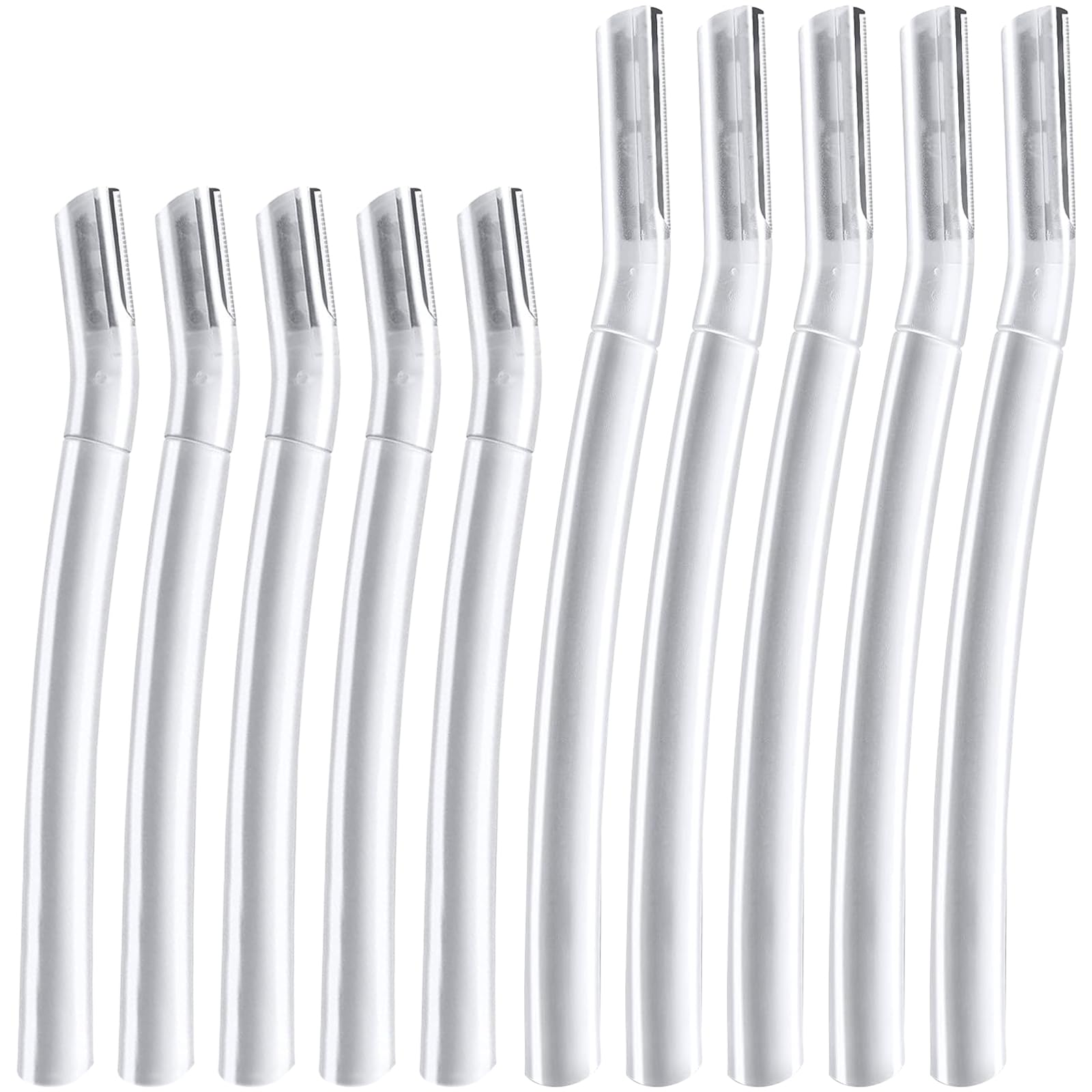 Photo 1 of 10-Pack Professional Dermaplaning Razor for Women: Peach Fuzz, Facial & Eyebrow Hair Removal