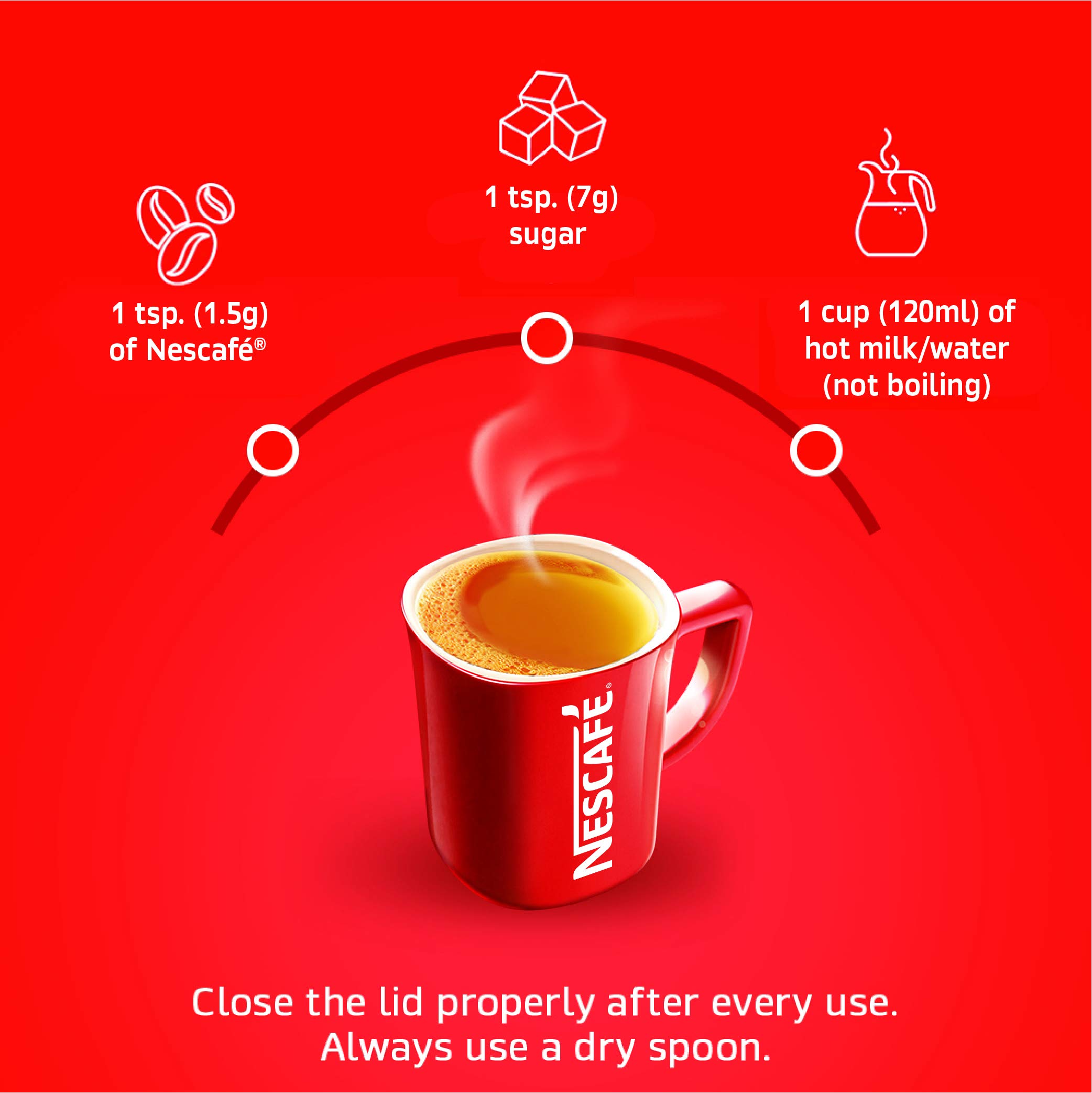 Nescafé Classic Coffee, 100g with Free Red Mug Buy Online in UAE