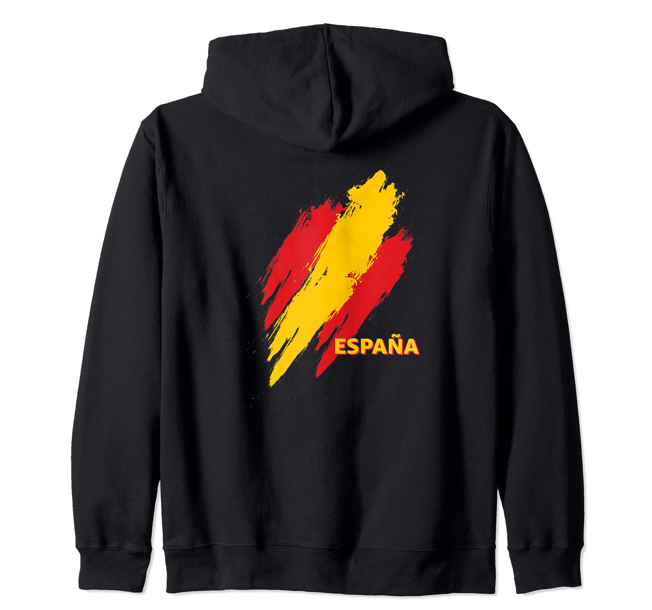 Spain Flag Zip Hoodie