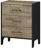 白井産業 チェスト ブラウン ブラック  約幅59  奥行36  高さ72 cm  ビエンテージ VNT-7060H