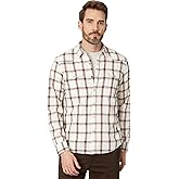 Lucky Brand Mens Plaid Western Long Sleeve Shirt