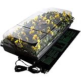Jump Start CK64050, Germination Station w/Heat Mat, Tray, 72-Cell Pack, 2" Dome