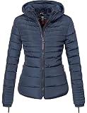 Giacca lunga trapuntata con cappuccio Marrone Taion - Donna | Place des Tendances