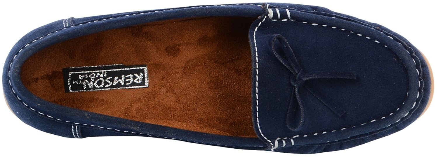 remson india blue loafers