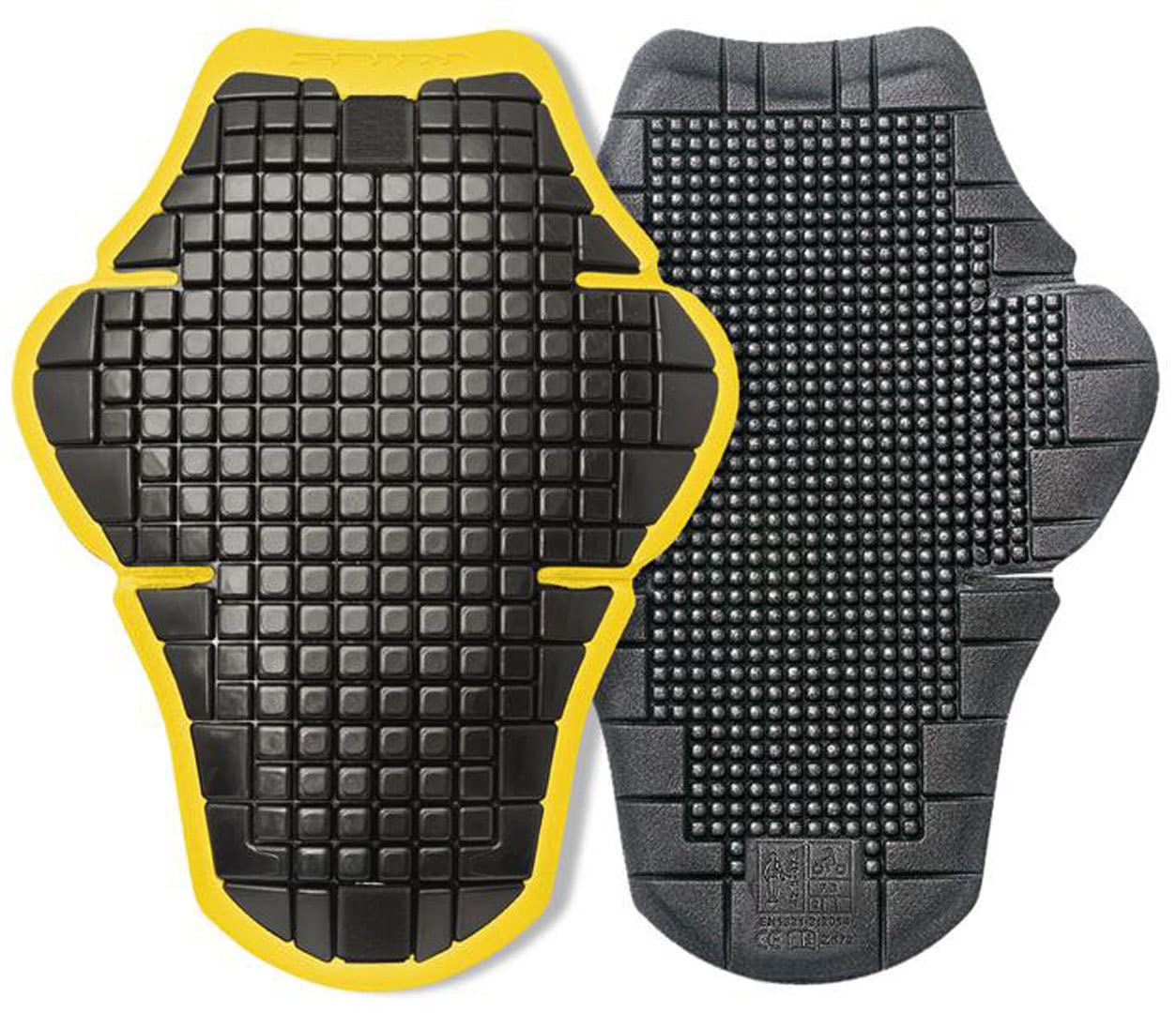 SPIDI, WARRIOR L2 Motorcycle Back Protector, Comfortable and Lightweight, Yellow and Black, Back Protector with Warrior Technology Against Shock