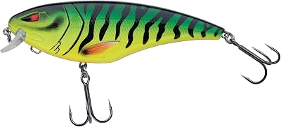 Berkley Zilla Flanker Floating Pike Lure 110mm 29g Firetiger Fusion 19 Trebles