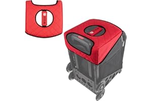 ZUCA Case Accessories Parent, Black/Red, One Size, Reversible