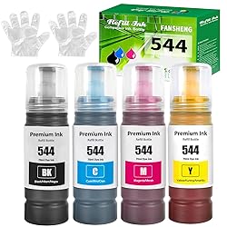 FANSHENG 544 Ink Refill Bottles for L1110 L3110