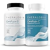 Theralogix OptiFlex Complete - 90-Day Supply - Glucosamine & Chondroitin Supplement - Support Healthy Joint Function - Joint Supplements for Women & Men - NSF Certified - 180 Caps & 180 Tabs