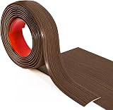 Art3d Brown Self-Adhesive Vinyl Floor Transition Strip 4 FT 1.57in Wide Flat view 2
