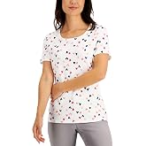Karen S Heart Print Top