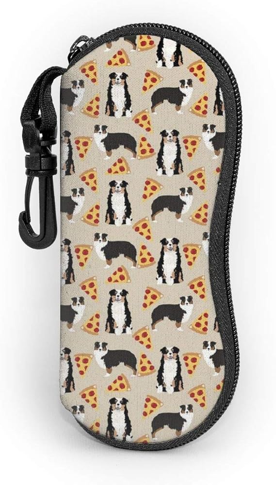 Custodia Morbida Per Occhiali Da Sole - 2 Pezzi In Neoprene, Con Cerniera E Gancio | Portatile E Anti-Graffio - Foto 9