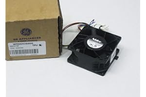 GE Appliances Refrigerator Evaporator Fan Motor WR60X26866, WR60X26033