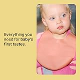 Tommee Tippee First Tastes Weaning Starter Kit 4m+ Bowls Spoons Roll n Go Bib view 3