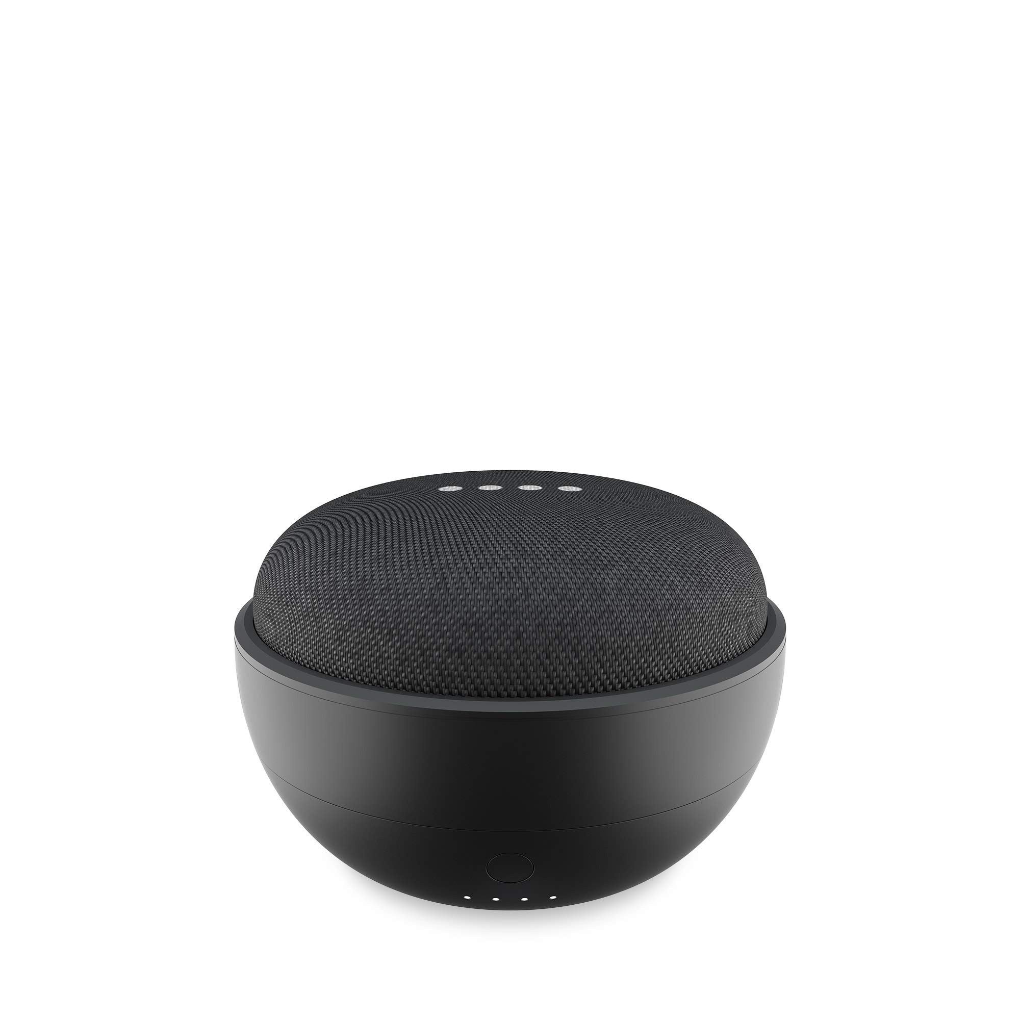 JOT Portable Battery Base for Google Home Mini (Carbon)