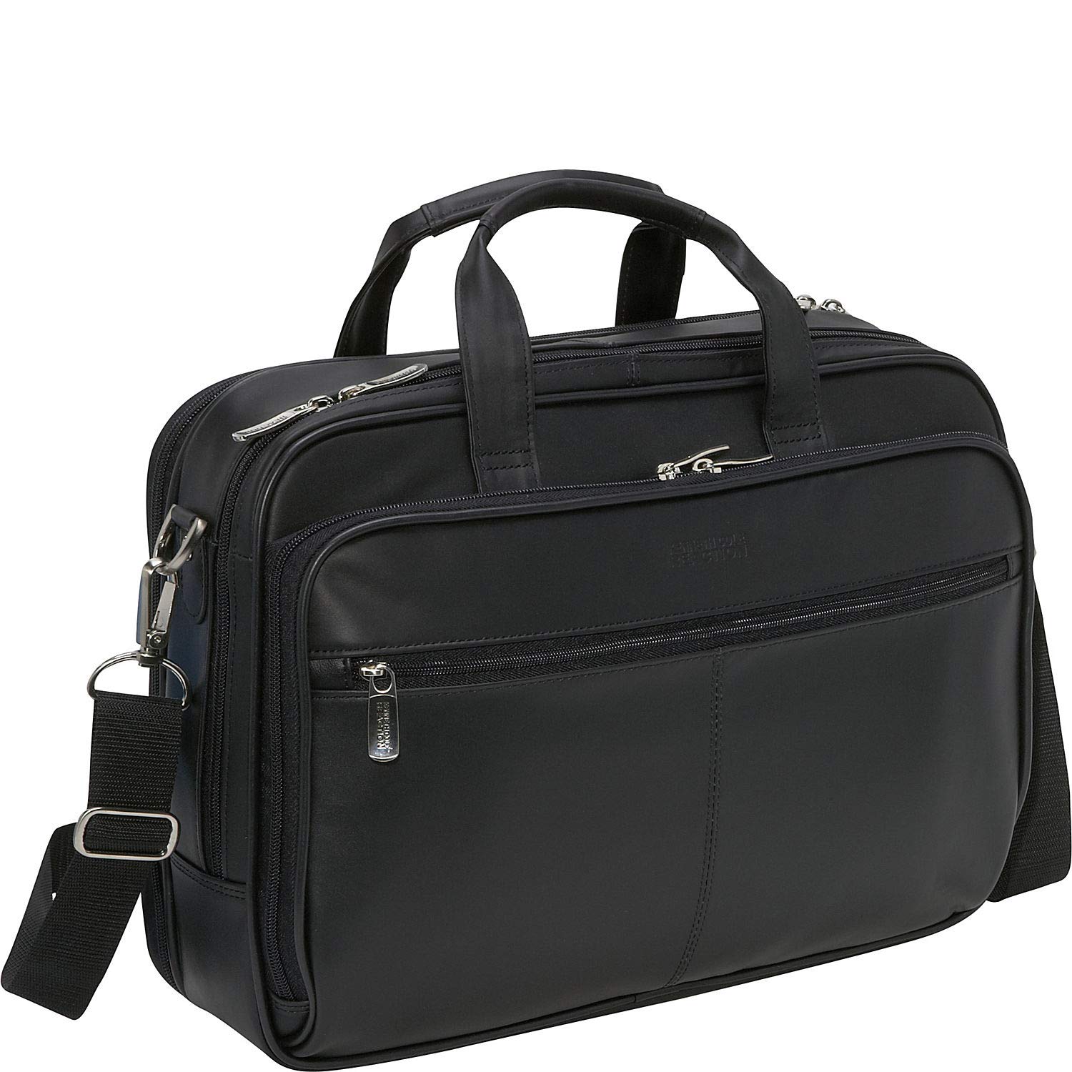 Cole Reaction Genuine Leather Dual Compartment 15.4" Laptop