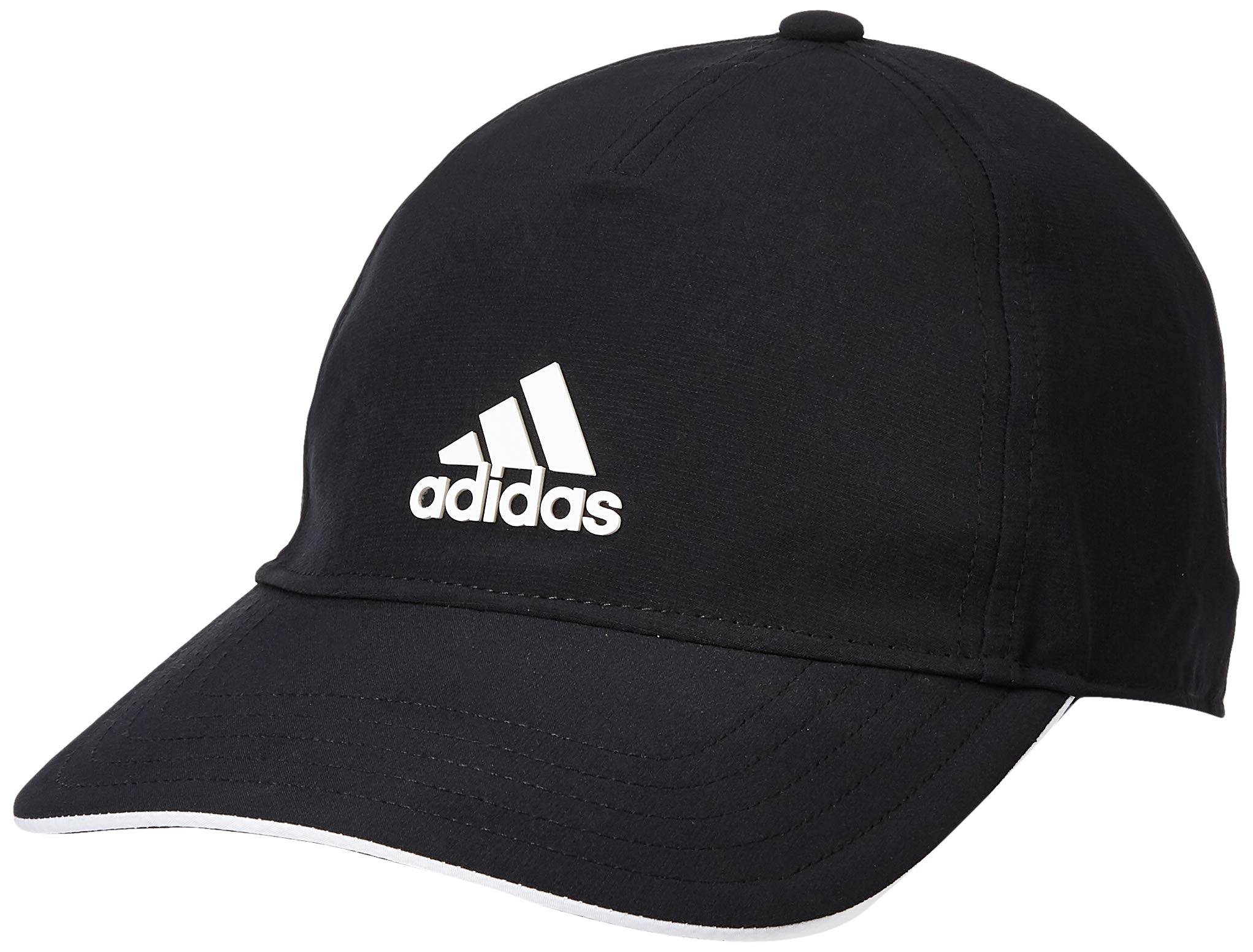 adidas Unisex Adult BB 4AT A.R. Baseball Cap - Black/White, One Size