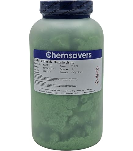 Nickel Sulfate Hexahydrate, 99.9+%, 2.5kg: Amazon.com: Industrial