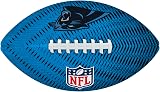 Wilson NFL Team Tailgate Junior Football Rubber Light Blue Black view 3