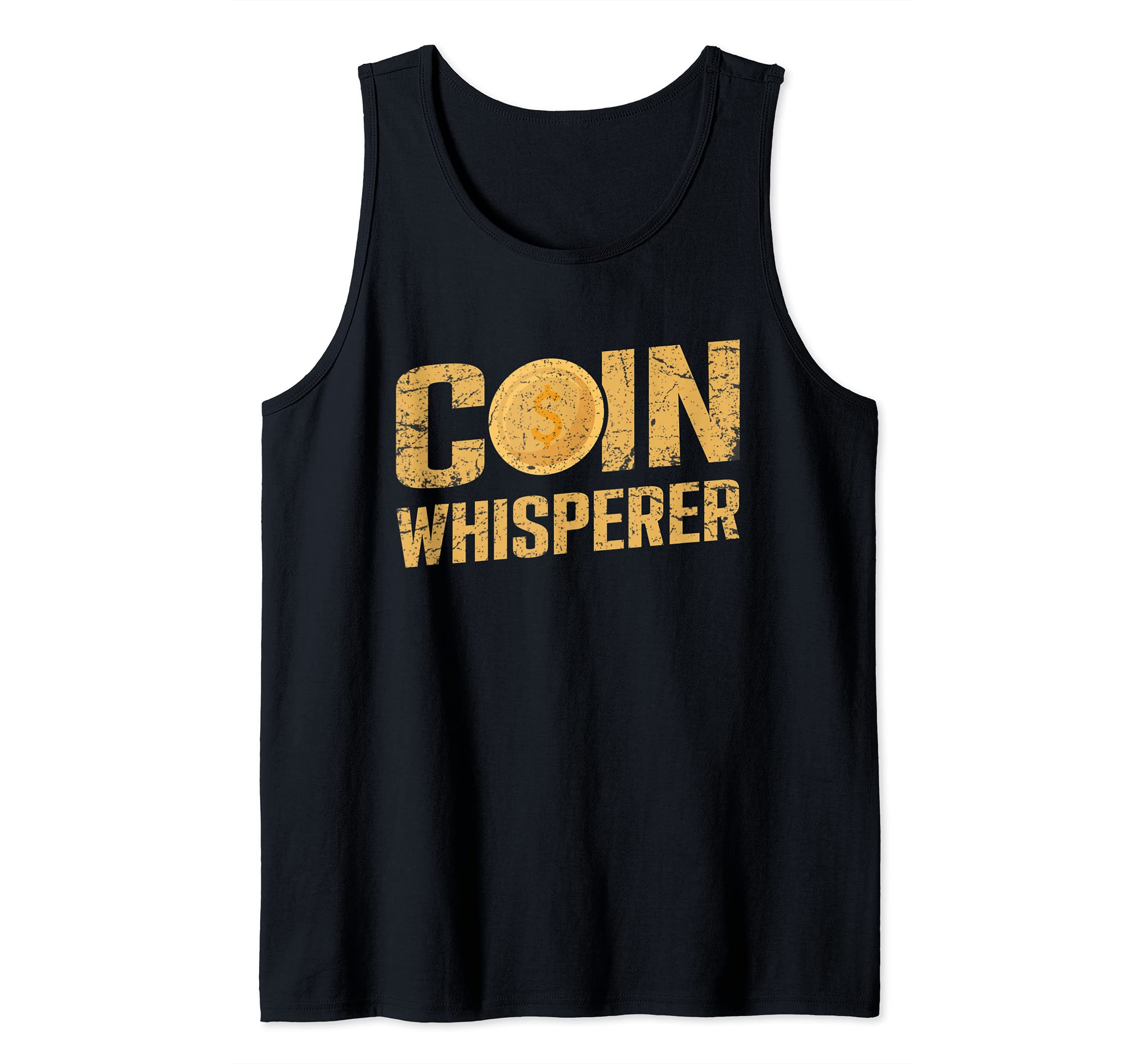 Coin whisperer Treasure Hunter Gold Coin Metal Detecting Tank Top