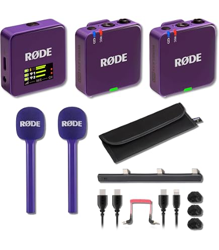 Amazon.com: Rode Wireless GO (Gen 3) Compact Wireless Microphone