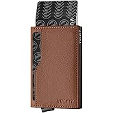 VULKIT Card Holder Wallet with Double ID Windows RFID Blocking Pop Up Wallet Minimalist Design for 12 Cards