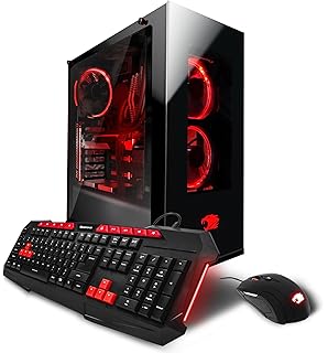 iBUYPOWER Gaming Computer Desktop PC AM003i Intel i7-7700K 4.2GHz, NVIDIA Geforce GTX 1080 8GB, 16GB DDR4 RAM, 2TB HDD, 240GB SSD, Liquid Cooled, WiFi, Win 10 Home, Black, VR Ready
