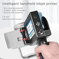 ZHONGMIN Handheld Inkjet Printer with 42ml