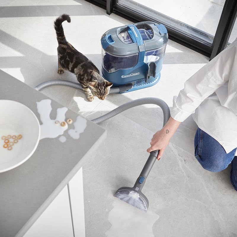 SCA0801 Aspirador de Carpetes Multi-Surface Stain Cleaner para Carpetes, Carpetes, Estofos, Escadas e Automóvel | Incluindo fórmula 800 W e acessórios