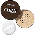 COVERGIRL - Clean Invisible Loose Powder, 100% natural origin pigments & only 15 essential ingredients that won’t clog pores,