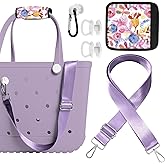 ZYTONGMAO Strap Wrap Clips Charm Buttons Accessories for Bogg Bag Variety-Colors-Matching