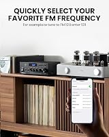 Moukey MAMP3 Power Audio Amplifier 2.0 Channel Bluetooth 5.3 FM USB Mic In view 5