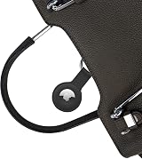 ColorCoral AirTag Holder Case Silicone Sleeve Black for AirTags 2026/2021 view 6