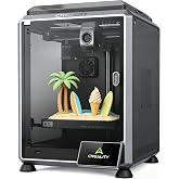 Creality K1C 3D Printer, 600mm/s Fast Speed Auto Leveling 3D Printers | AI Camera, Support 300&deg;C Printing, Switchable Silent Mode Reliable Carbon Fiber 3D Printing 220 * 220 * 250mm