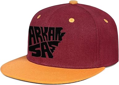 burgundy strapback hat