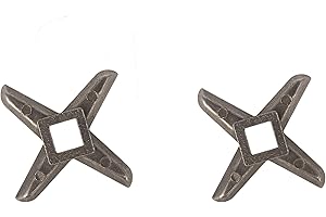 Replacement Blades for Grinder - SIze #5 - Pack Of 2 -metal Blade for Meat Grinding - Accessories for Food Cutting - Stainles