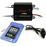 Pyle PLMRMB4CW 4-Channel Bluetooth Amplifier With 4x 5.25" 100W Full Range Speakers