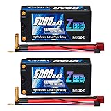 Zeee 2S Shorty Lipo Battery 5000mAh
