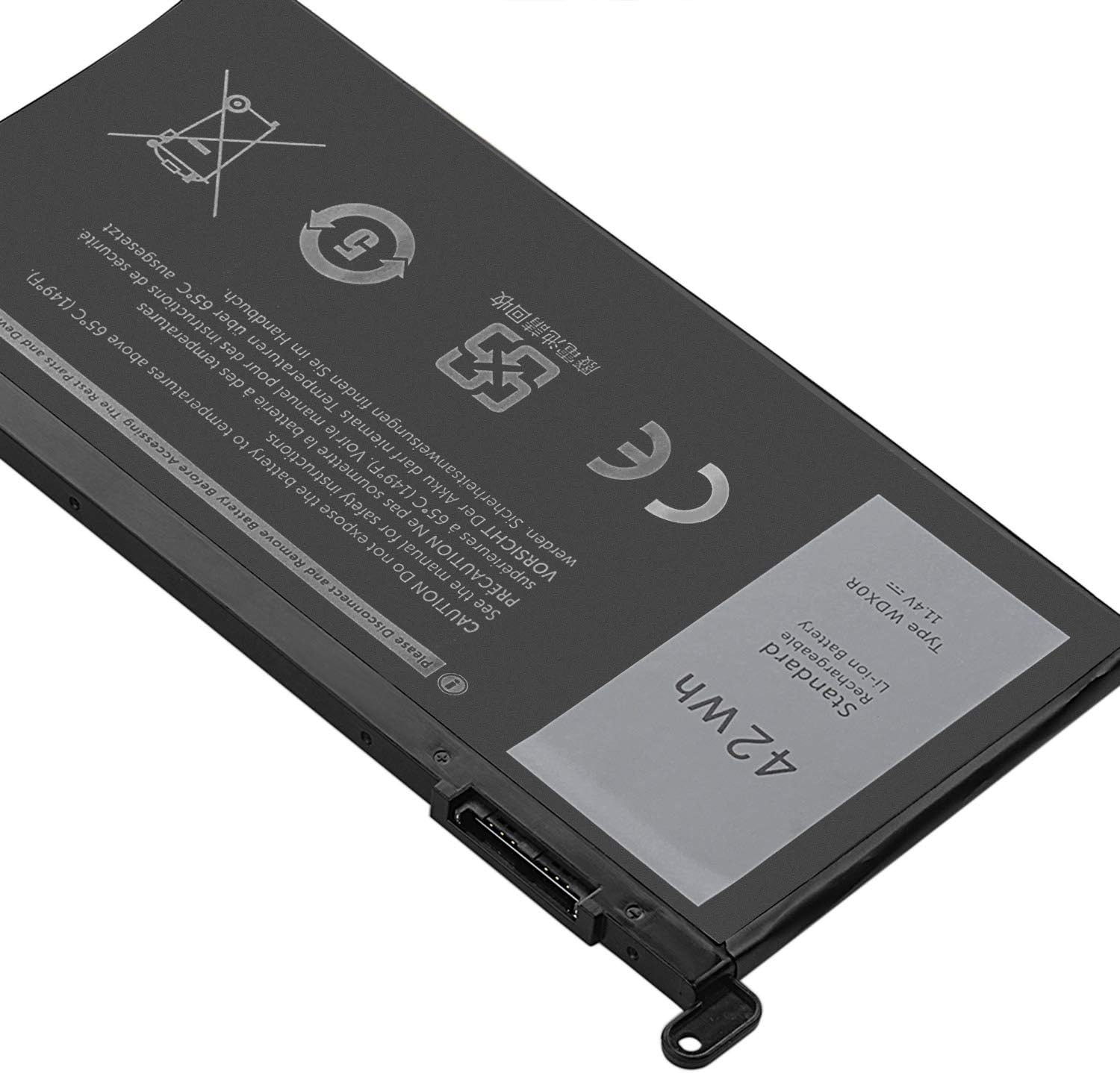 Laptop Accessories Batteries Kytd Dell Battery Wdxor 42whr 4 Cell 11 4v For Dell Inspiron 13 5368 5378 7368 7378 Inspiron 15 5565 5567 5568 5578 7560 7570 7579 7569 P58f And Inspiron 17 5765 5767 Type Wdx0r Vendortec Cl