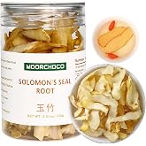 Solomon's Seal Root- Pure Natural Chinese Herbal Medicine-Dried Polygonatum Odoratum 3.53oz/100g Used for making soup-Brewing tea-玉竹 (Solomon's Seal Root)