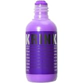 Krink K-60 Purple Paint Marker - Vibrant and Opaque Fine Art Graffiti Markers for Canvas Metal Glass Paper and More - Alcohol-Based Permanent Graffiti Mop Krink Paint Marker for Lasting Tags