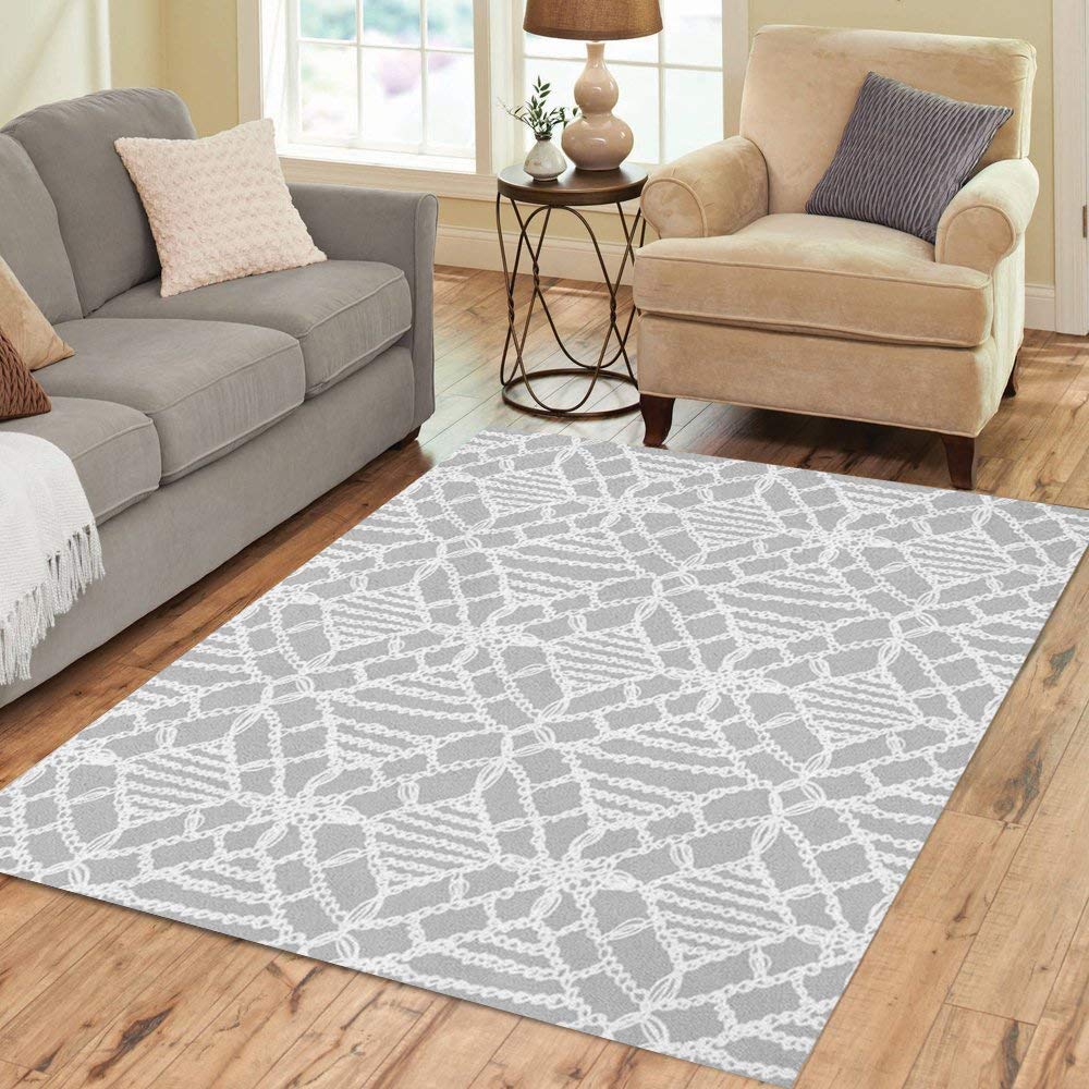 Amazon Com Semtomn Area Rug 2 X 3 Crochet Pattern