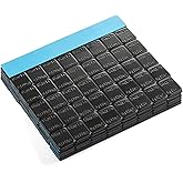JiiinMiiin Upgraded Wheel Weights 1/4oz, 0.25oz - 240PCS Black Adhesive Stick on Wheel Weights, 60oz/Box, Perfect for Cars/Tr
