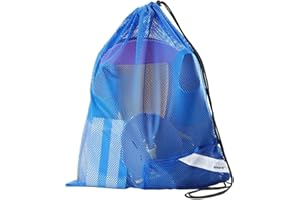 Sporti Swimming Equipment Bags, Mesh Drawstring Backpack,Swim Bag for Swimmers,Mesh Backpack for Beach