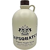 Sapsquatch Organic Maple Syrup - Half Gallon - Grade-A Amber Rich