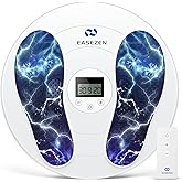 EaseZen Foot Massager for Neuropathy, TENS & EMS Foot Circulation Stimulator for Pain Relief, 10 Modes and 20 Intensities, Relieve Swelling, Cramps, RLS & Plantar Fasciitis - Gifts for Mom Dad