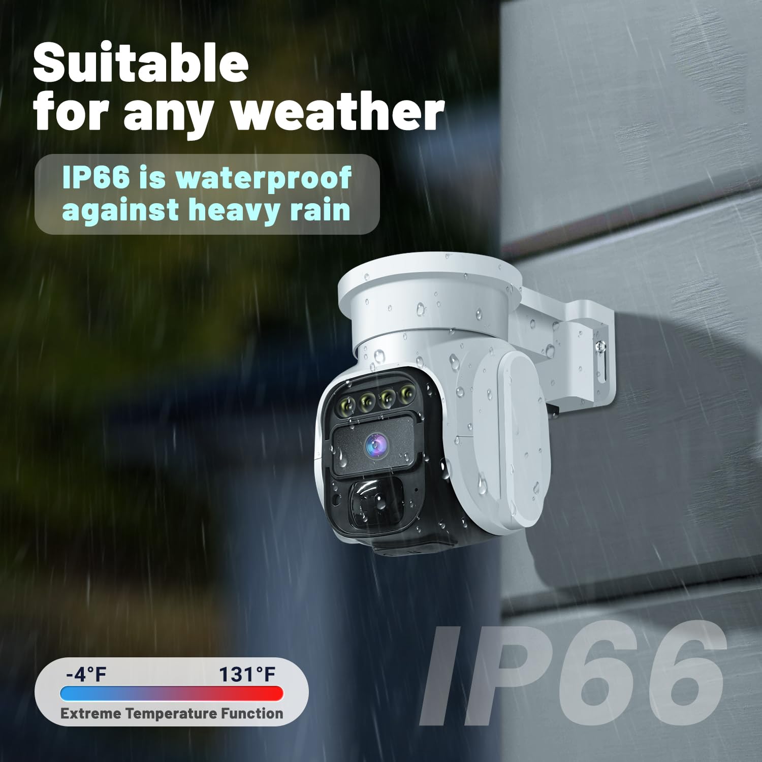 4G LTE Cellular Security Camera,No WiFi Solar Powered Camera Outdoor,Pan Tilt,2K HD Night Vision,2-Way Talk,Motion Detection,Playback on Phone-US Version
