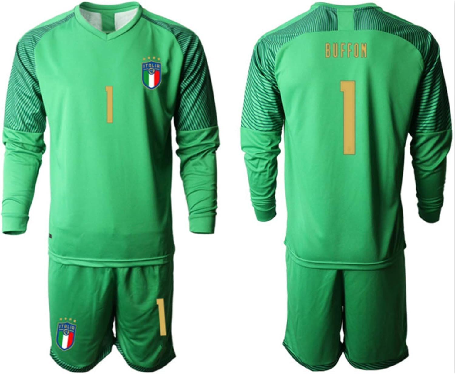 1 Football Jersey Set Italy 2021 New Football Jersey Long Sleeve